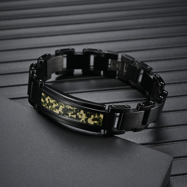 Camouflage Titanium Steel Bracelet