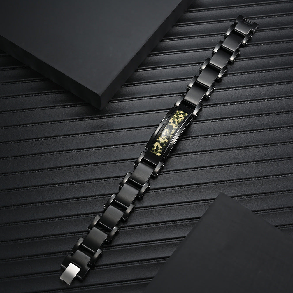 Camouflage Titanium Steel Bracelet